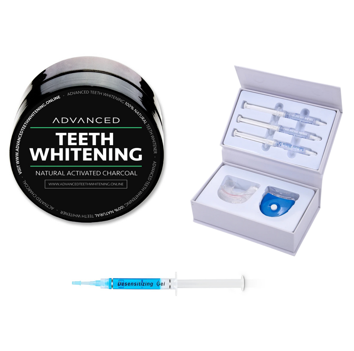 Advanced Teeth Whitening Pro Kit (up to 12 shades whiter)